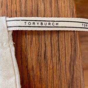 Tory Burch cotton dust bag 12x14.5